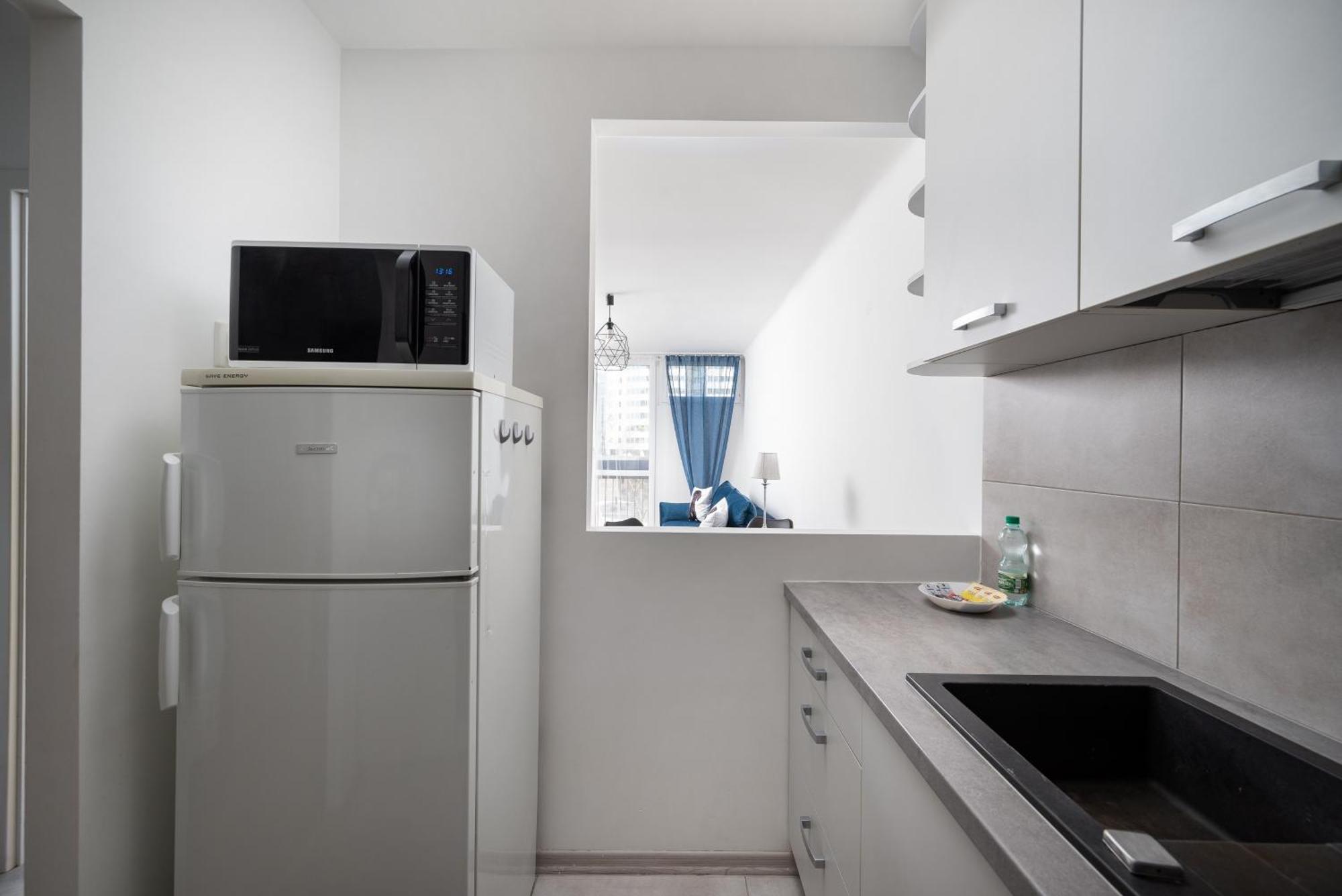 Grzybowska Blue City Centre Apartment Warschau Exterior foto